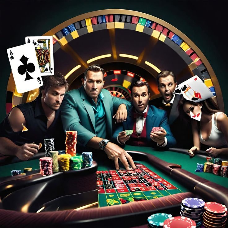 Dealer profesional boscuan77 mengoperasikan roulette langsung dengan multi-kamera